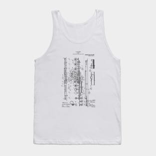 Musical patent drawing Tank Top